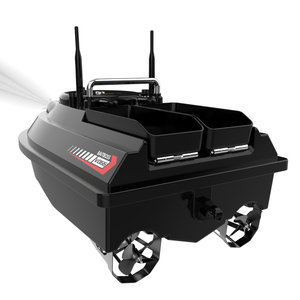 Fischerboot mit automatischer Aufzeichnung von 200 Wegpunkten & 4 Angelgebieten, Dual-Antenne, 20 km/h, bürstenlos, 1 km RC-Boot für das Angeln auf Seen - Product Image 5