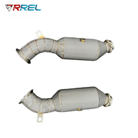 Tuyau d'échappement à 200 cellules compatible avec Rolls-Royce Ghost 6.6L V12 Twin Turbo
