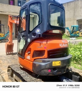 Miniexcavadoras Kubota U35 con Bajas Horas de Trabajo y Certificación CE |   Excavadora MINI de 3 toneladas de segunda mano, excavadora usada confiable. - Product Image 4