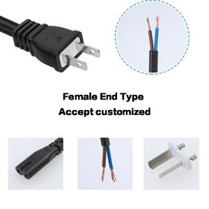 Cable de alimentación de Japón, aprobado por PSE de Japón, 125V, 3 clavijas, enchufe de Japón, cable eléctrico de alimentación de CA, muestra disponible - Product Image 6