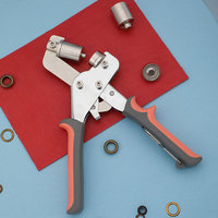 Kit de Machine de presse à main à œillets bricolage Portable pince de perforation manuelle pour pince à oeillet d'installation facile