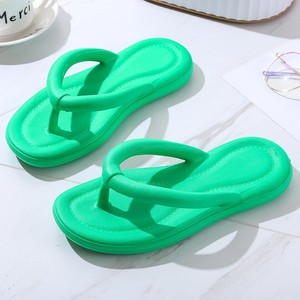2024 vendita calda eva casa traspirante e uscire a doppio uso semplice moda multi-colore piattaforma infradito - Product Image 5