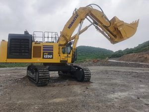 Excavatrice sur chenilles de haute qualité de 122 tonnes, modèle PC1250, jaune, équipement de construction lourd - Product Image 2