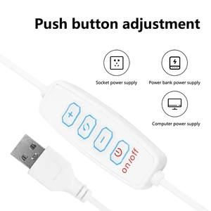 Lámpara de Escritorio LED ANTINSKY con Impresión 3D, Estilo Crema Francés, con Control Táctil y Regulable, para Dormitorio, Mesita de Noche, Estudio, Cafetería - Product Image 2