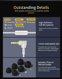<span class=keywords><strong>KZ</strong></span> <span class=keywords><strong>AS10</strong></span> <span class=keywords><strong>PRO</strong></span> 5BA-Auriculares intrauditivos con cable, auriculares HiFi con monitor, auriculares estéreo de graves con cable de audio desmontable plateado - Product Image 6