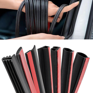 Burlete para puerta de coche personalizable tipo P Z D B, tira de sellado, autoadhesivo, espuma de goma EPDM, ventanas de procesamiento de soldadura - Product Image 1