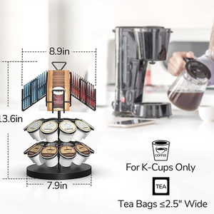 Nouveau design Meilleure vente Bois Bambou <span class=keywords><strong>Support</strong></span> pour dosettes de café <span class=keywords><strong>Nespresso</strong></span> Capsule Capsules Tiroir de rangement <span class=keywords><strong>Support</strong></span> <span class=keywords><strong>mural</strong></span> - Product Image 3