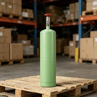 Bouteille de gaz He légère et portable de 1L d'origine turque pour ballons d'anniversaire, de mariage et de célébrations, avec OEM