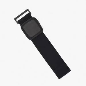 Sangle de poignet portable pour le rangement des leurres, fermeture Velcro noire, accessoires de pêche, équipement pour la pêche en eau douce - Product Image 1