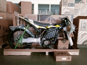 Precio Económico para Motocicleta Todoterreno MX5 Ebike 74V 55Ah Edición Negra 2025 Ultra X con Cuadro de Aluminio Completo - Product Image 4