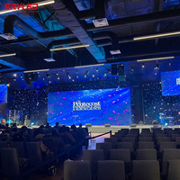 Pantalla LED HD Impermeable P2.6 P2.9 P3.91 GOB, Pantalla LED Móvil para Eventos, Alquiler de Pantallas Gigantes para Publicidad en Interiores