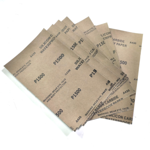 Papel de <span class=keywords><strong>lija</strong></span> de grano surtido de 230x280mm <span class=keywords><strong>para</strong></span> muebles de madera, <span class=keywords><strong>pared</strong></span>, acabado de carrocería de coche, lijado automotriz húmedo y seco, paneles de madera - Product Image 5