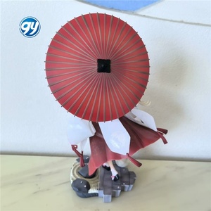 Figura Coleccionable de Anime 2D, Senren <span class=keywords><strong>Banka</strong></span> Yoshino Asakura Miko con Paraguas, Modelo de Chica Anime, Regalo, Manualidades de Plástico - Product Image 5