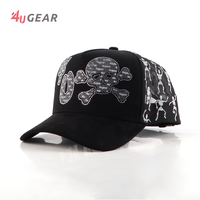 Casquette de baseball 4ugear vintage effet vieilli avec patch, casquette trucker personnalisée à 5 panneaux avec corde et maille, haute qualité, style urbain, été, extérieur