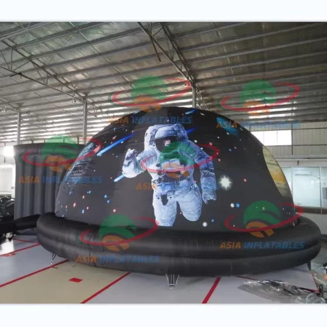 Portable Digital Inflatable Planetarium Projector Outdoor Movie Screen Planetarium Dome School Astronomy Projection Tent Dome