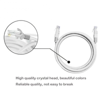 Cable de red Lan Cat5e profesional UTP rj45 24AWG, Cable de cobre, núcleo Ethernet para Internet de ordenador