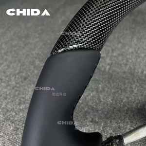 Marco de Volante <span class=keywords><strong>Clásico</strong></span> de Fibra de Carbono Compatible con Porsches 911 997 991.1/2 Panamera Cayenne Macan 718 Cayman Taycan 918 911 - Product Image 2