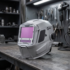 Casco de Soldadura Miller T94i XL, Talla Extra Grande, Oscurecimiento Automático, Protección de Arco de Visión Completa, Alimentado por Batería, Control de Retardo de 0.1-0.8S - Product Image 3