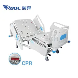 BAE504 Remote Control 5 Functions Electric Hospital Bed With Length Extension