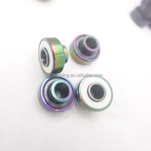 ลูกปืน 608ZB เคลือบสีรุ้ง 608 พร้อมตัวเว้นระยะในตัว สำหรับสกูตเตอร์/สเก็ตบอร์ด/ลองบอร์ด  พร้อมลูกเหล็กหรือลูกเซรามิก - Product Image 2