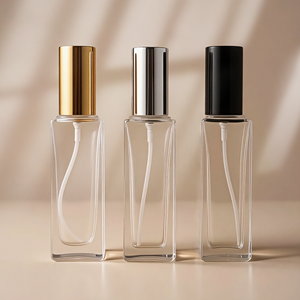 Rỗng 5ml-50ml trong suốt mini chai nước hoa thủy tinh với bơm phun tùy chỉnh logooption Màn hình in ấn bao bì - Product Image 2