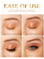 Palette de fards à paupières de luxe imperméable, vente chaude, marque privée, maquillage naturel longue tenue, fini scintillant et mat, fard à paupières végétalien, vente en gros