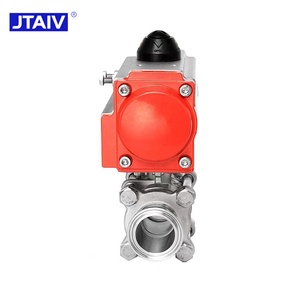 Conexión de Abrazadera de Acero Inoxidable de 3 Piezas con Bola de Doble Acción para Agua OEM - Product Image 2