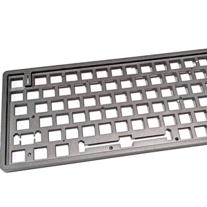 동관 맞춤형 정밀 <span class=keywords><strong>5</strong></span> 축 OEM CNC 가공 알루미늄 키보드 모델 10 부품 황동 드릴링 용 금속 바디 - Product Image 2