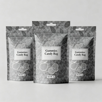 Op maat gemaakte bedrukte ritssluitende verpakkingszakjes, voedselveilig, geurdicht, voor snoep, snacks en andere zoetigheden, ziplock zakjes, voedselverpakkingen, staande pouches