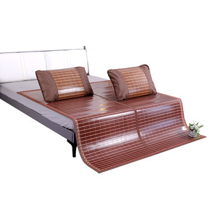 Colchoneta refrescante de bambú de 1,8 m, 1,5 m, 1,2 m, ropa de cama de verano transpirable de doble cara para uso en dormitorios de estudiantes - Product Image 1