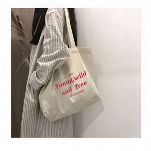 Canvas Lining Shoulder <b>Bag</b> 2024 New Ins Shoulder Letter Japanese Fashion Lady <b>Bag</b> Canvas Student Crossbody <b>Bag</b> Fashion Canvas - Product Image 1