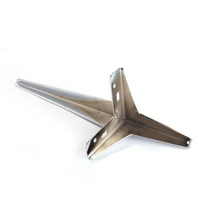 <span class=keywords><strong>Gambe</strong></span> a tre punte a forma di diamante da 45mm semplificato, <span class=keywords><strong>gambe</strong></span> del divano hardware estese, <span class=keywords><strong>gambe</strong></span> di supporto in metallo per tavolino da caffè dell'armadio - Product Image 2