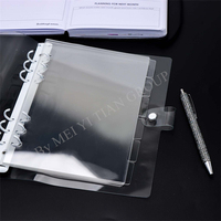 Séparateurs d'index A5 A6 A7 en acrylique transparent à 6 onglets, plaques de séparation pour pages, espaceurs de papier intérieur, pour agenda, journal, classeur à feuilles mobiles