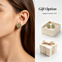 Boucles d'oreilles en jade néphrite vert, argent S925, bijoux floraux de luxe léger, nouveau style chinois pour femmes, cadeau de la Saint-Valentin