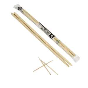 Umweltfreundlich hochwertig Premium-Naturbambus Einweg-Bambus-Chopsticks mit individuellem Logo Einweg-Bambus-Chopsticks