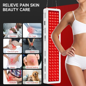 Panel terapi lampu merah <span class=keywords><strong>Led</strong></span> inframerah, peralatan Panel terapi cahaya merah berdiri CIP ganda 4 panjang gelombang 850nm untuk penggunaan di rumah - Product Image 2