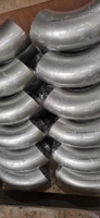 Coude à long rayon 45° en acier inoxydable TP304, raccord de tuyauterie soudé SCH40/SCH80, tête ronde à souder bout à bout, surface traitée pour diverses applications