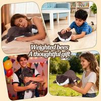 Vente en gros de jouets en peluche animaux ultra doux personnalisés, oreillers bébé ornithoryphes, jouets apaisants