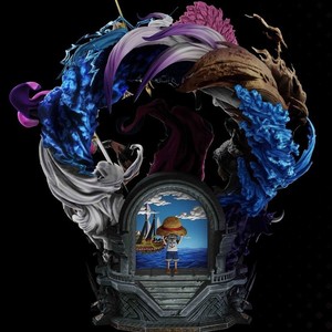 ฟิกเกอร์วันพีซขนาดใหญ่ ลูฟี่บนบัลลังก์ ดองกีโชต์ โดฟลามิงโก ของสะสม โมเดล PVC ฟิกเกอร์อนิเมะ - Product Image 2