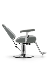 Sillón de Barbería de Alta Calidad y Durabilidad, Giratorio 360 Grados, Reclinable, Bomba Hidráulica Resistente, Asiento de Cuero, para Salón de Belleza - Product Image 2
