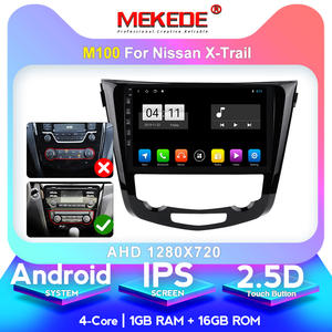 Mekede M Android IPS 4Core Vidéo De Voiture Pour <span class=keywords><strong>Nissan</strong></span> X-Trail X Trail 3 T32 <span class=keywords><strong>Qashqai</strong></span> 1 <span class=keywords><strong>J10</strong></span> 2013-2017 GPS Audio Radio Stéréo - Product Image 2