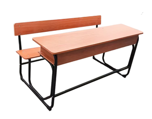 Nhà Sản Xuất Tùy Chỉnh Bàn Gỗ Sinh Viên Bàn Và Ghế Lớp Học Bảng Với Băng Ghế Dự Bị Nhiệm Vụ Nặng Nề Nghiên Cứu Bàn Cho Các Trường Học Sử Dụng - Product Image 5