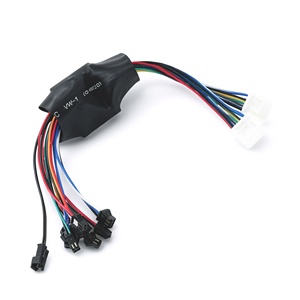 ชุดซ่อมสกู๊ตเตอร์ไฟฟ้า 8000W ยี่ห้อ YunLi รุ่น 18 Mosfet Controller Set 72V 60A Sine Wave Controller พร้อมคันเร่งและหน้าจอ TFT ขายส่ง - Product Image 2