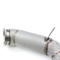 Tuyau de suppression du résonateur à flux d'air amélioré pour Mercedes W205 C63 Euro 5 – Optimisation sonore performance
