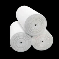 Rouleau de feuille de mousse EVA personnalisée de haute qualité en blanc/noir, adhésif sensible à la pression simple face, économique