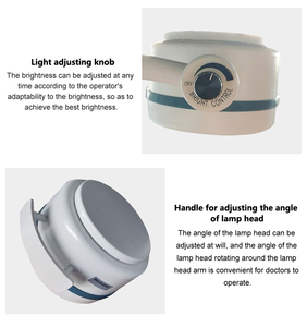 Trần gắn cánh tay duy nhất yd200c Lux y tế dẫn kiểm tra đèn hoạt động ánh sáng hoạt động ánh sáng cho phòng khám thú y - Product Image 5