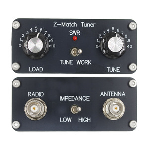 Nouvel antenne-tuner manuel QRP en alliage d'aluminium Z-match Sky Tune AL-350 pour radioamateurs, produits finis transfrontaliers - Product Image 2