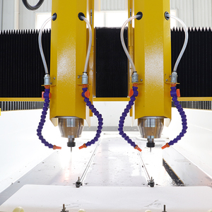 Machine de routeur CNC de gravure sur pierre 3D de haute qualité pour le forage et la coupe de marbre de granit avec composant de moteur de noyau - Product Image 3