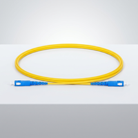 Cordon de raccordement simple mode monomode SC UPC de 3 mètres, 2,0 mm, en PVC