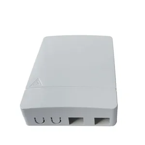 <span class=keywords><strong>2</strong></span>芯FTTH光纤终端盒<span class=keywords><strong>2</strong></span>端口光纤分线盒FTTX光纤盒分光器盒尺寸106*84*25mm - Product Image 1